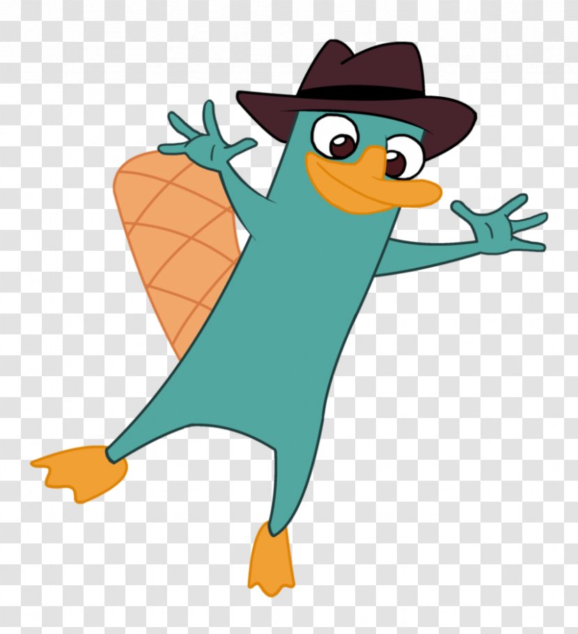 Perry The Platypus Phineas Flynn Ferb Fletcher Drawing - Eyed Transparent PNG