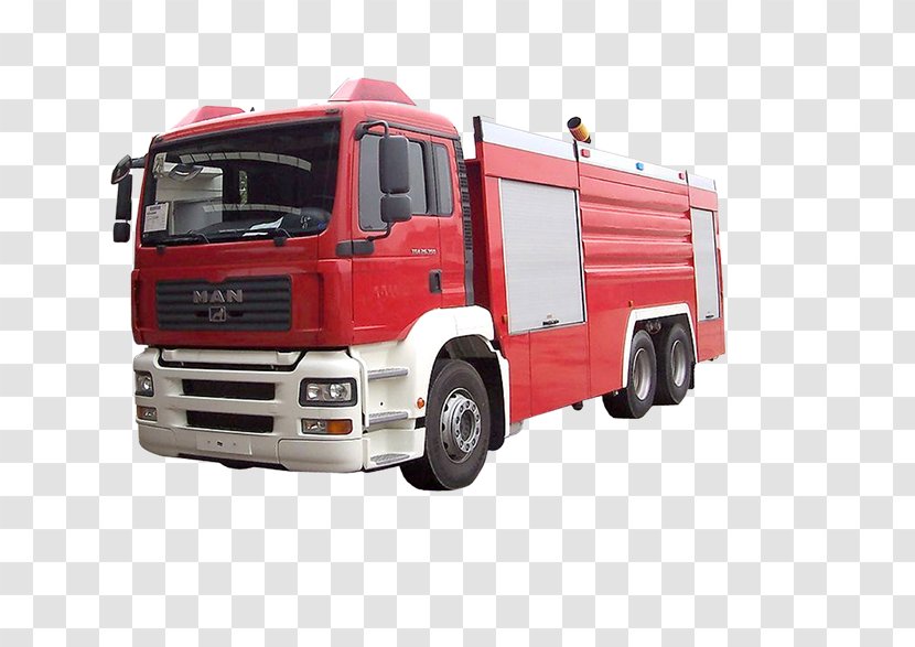 Car Fire Engine Vehicle - Public Utility Transparent PNG