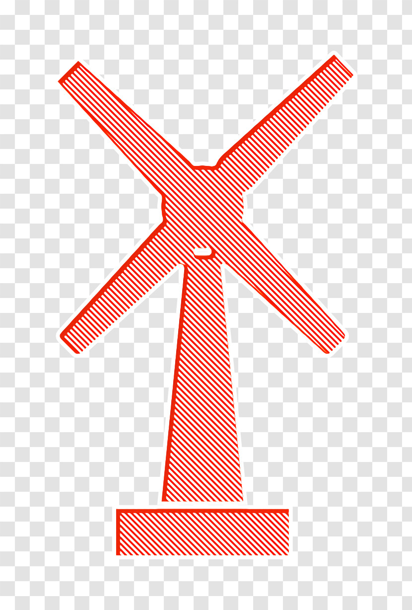 Mill Icon Constructions Icon Eolic Energy Icon Transparent PNG