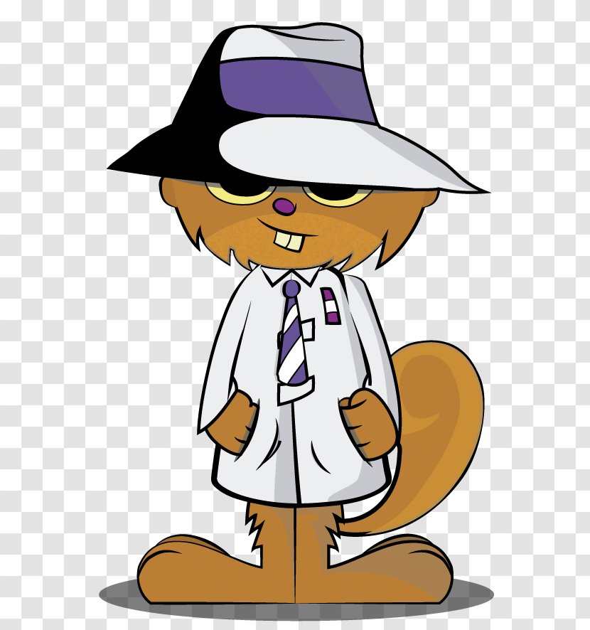 Cartoon Squirrel Inspector Hanna-Barbera - Headgear Transparent PNG