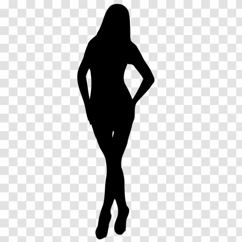 Silhouette Woman Female Clip Art - Cartoon Transparent PNG