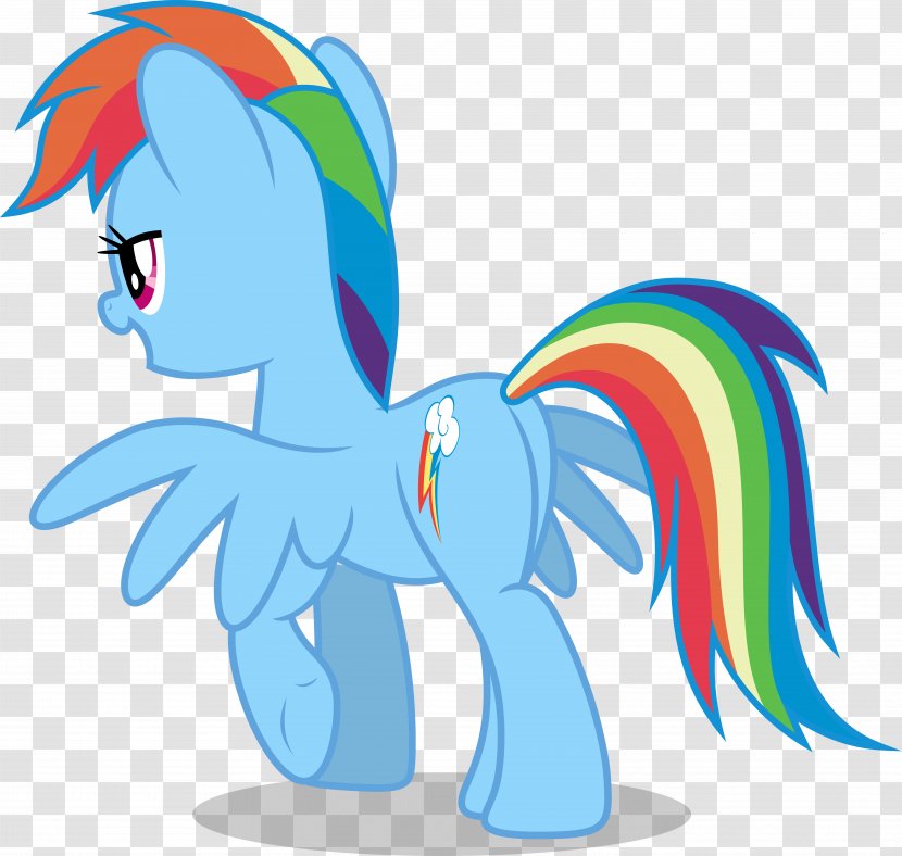 Pony Rainbow Dash Applejack Pinkie Pie Fluttershy - Tree - Mlp Transparent PNG