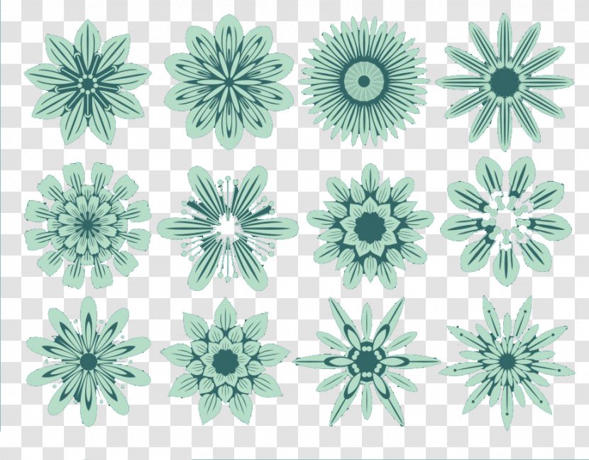 Petal Floral Design Clip Art - Snowflake Pattern Brilliant Creative Transparent PNG