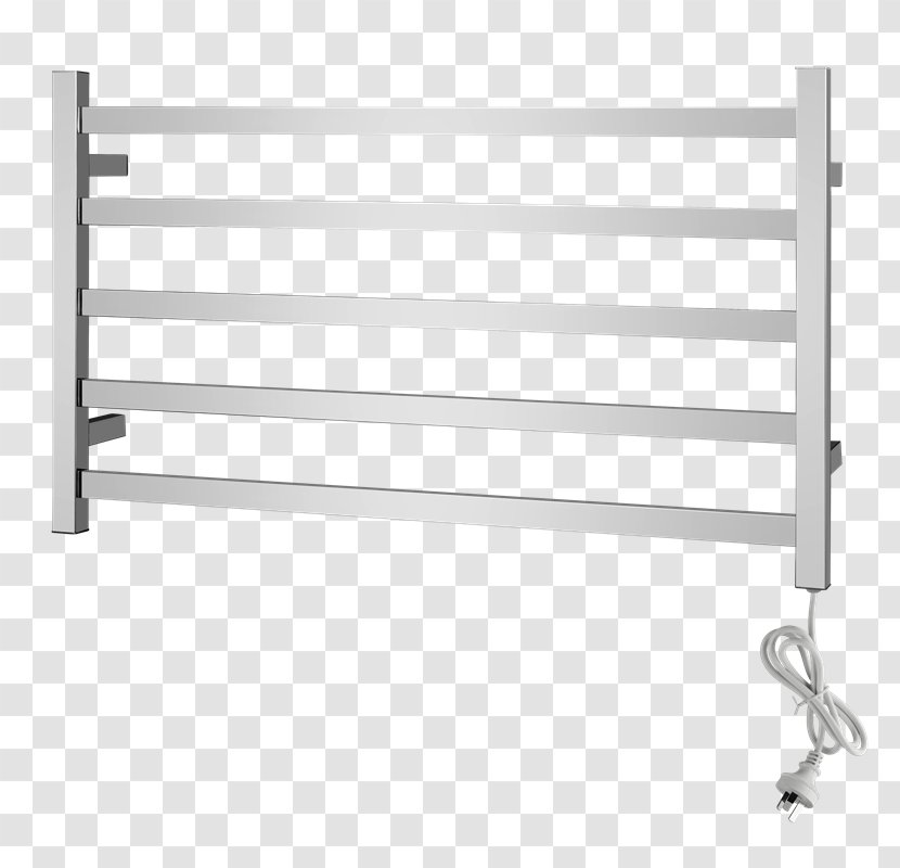 Heated Towel Rail Bathroom Cabinet Shower - Wall - Rack Transparent PNG