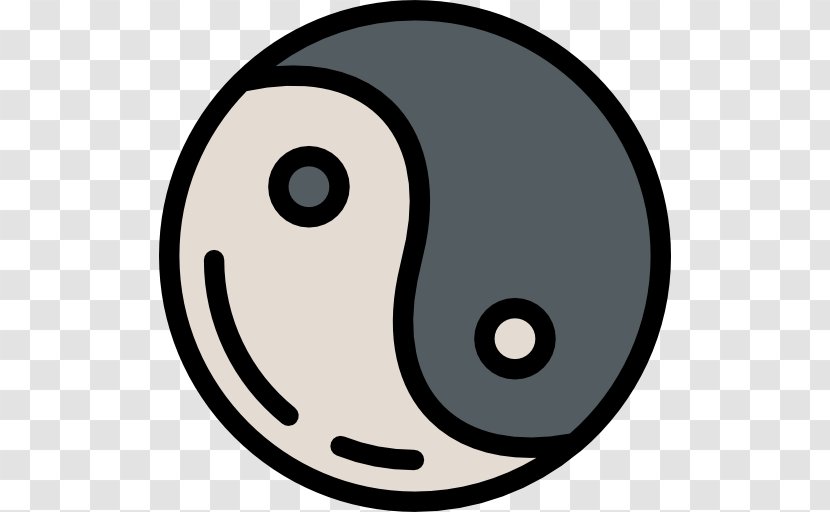 Yin And Yang Taoism Sport - Eye - Facial Expression Transparent PNG