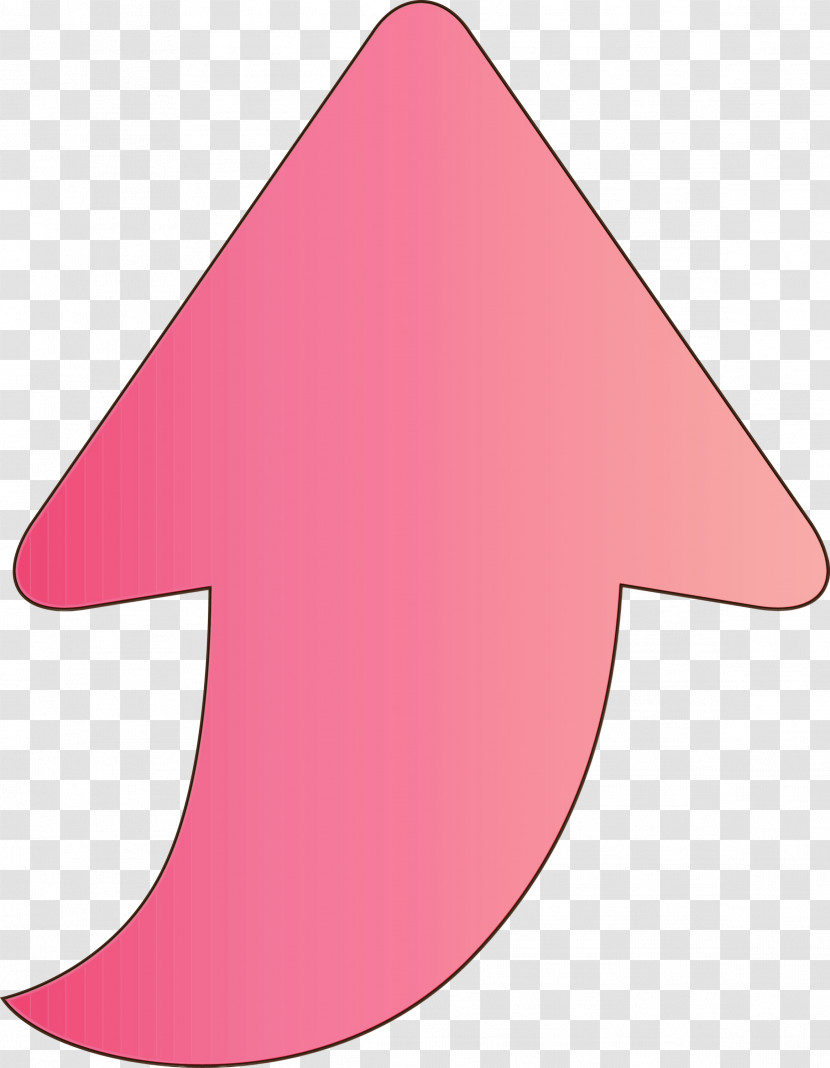 Pink Triangle Cone Transparent PNG