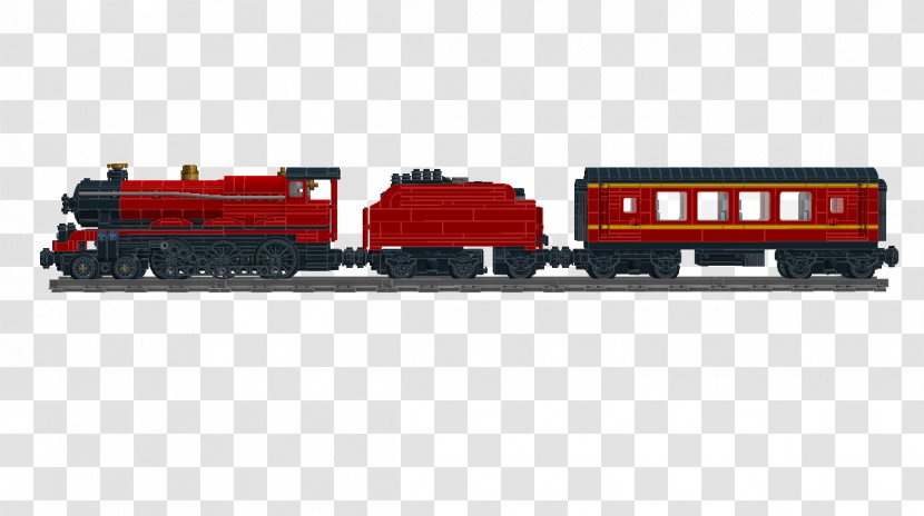 Goods Wagon Passenger Car Rail Transport Railroad Cargo - Scale Model - Hogwarts Express Transparent PNG