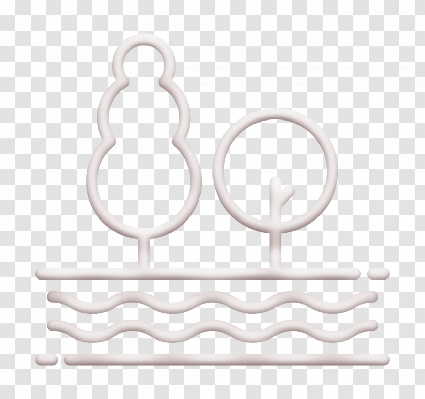 River Icon Nature Icon Tree Icon Transparent PNG