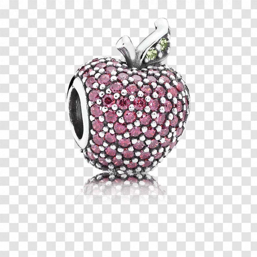 Charm Bracelet Pandora Disney Snow White's Apple 791572EN73 May Droplet Ring Jewellery - Cubic Zirconia Transparent PNG