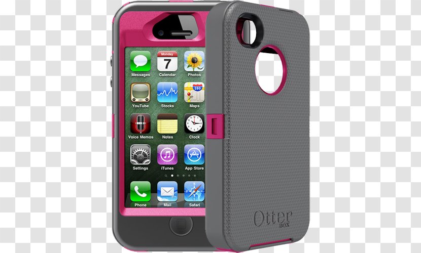 IPhone 4S 3GS SE OtterBox - Magenta - Iphone Pink Transparent PNG