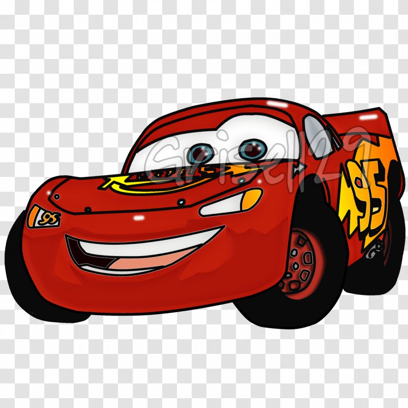 Lightning McQueen Mater Drawing Cars Cartoon - Red - Film Transparent PNG