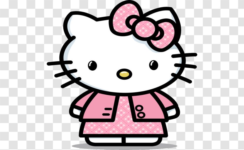 Hello Kitty Clip Art - Silhouette - Frame Transparent PNG