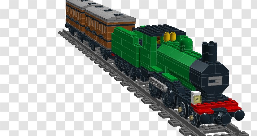 Lego Trains Locomotive Rail Transport Railroad Car - Thomas - Bin Lorry Transparent PNG