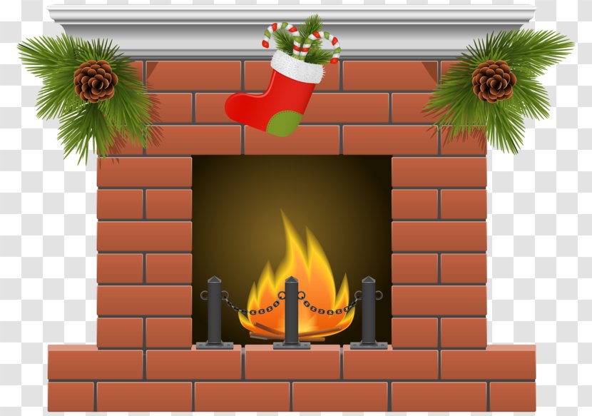 Fireplace Clip Art - Hearth - Chimney Transparent PNG