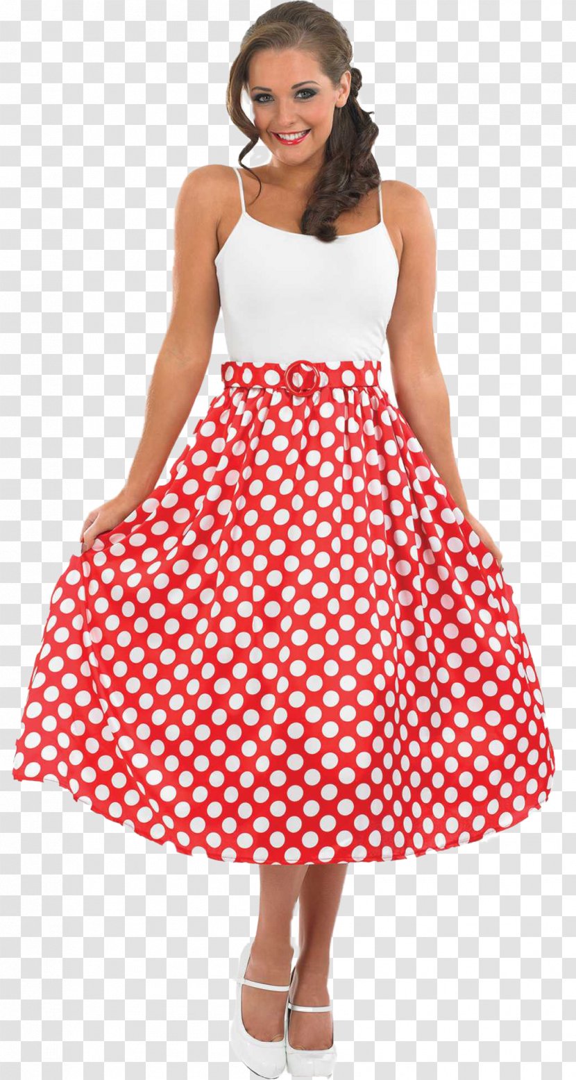 1950s T-shirt Costume Party Dress - Day - Womens Bag Transparent PNG