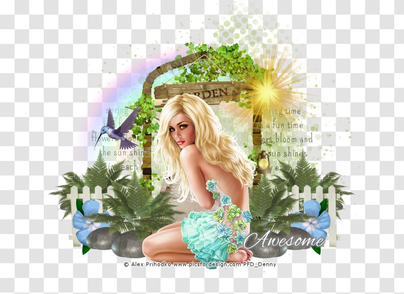 Desktop Wallpaper Computer Fairy Blond Transparent PNG