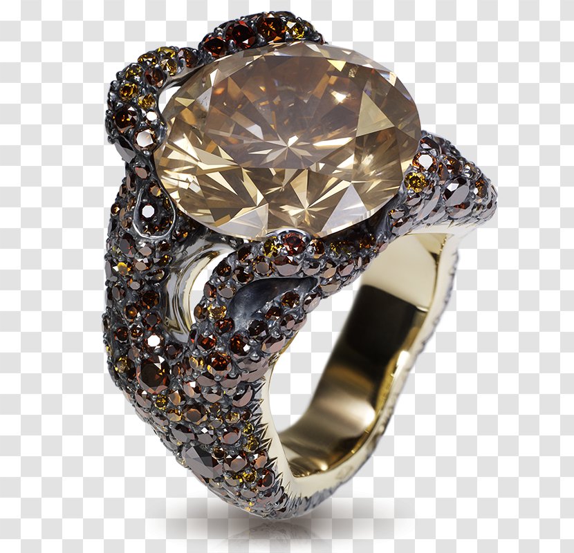 Ring House Of Fabergé Diamond Jewellery Brilliant - Sapphire Transparent PNG
