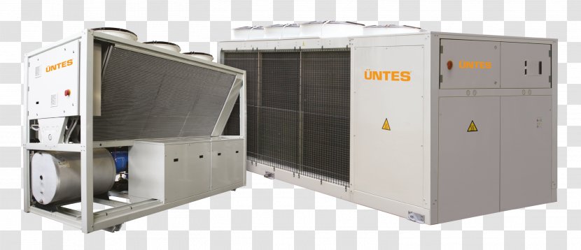 Chiller Heat Pump Refrigeration HVAC Rhoss Spa - Air - Heating System Transparent PNG