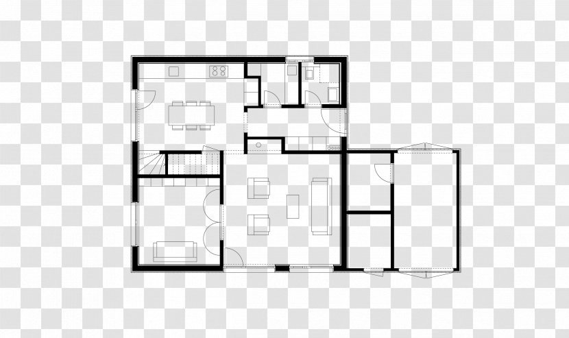 Floor Plan Architecture House Furniture - Structure Transparent PNG