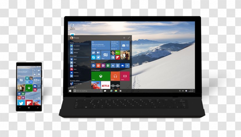 Laptop Windows 10 Microsoft Computer Monitors Transparent PNG