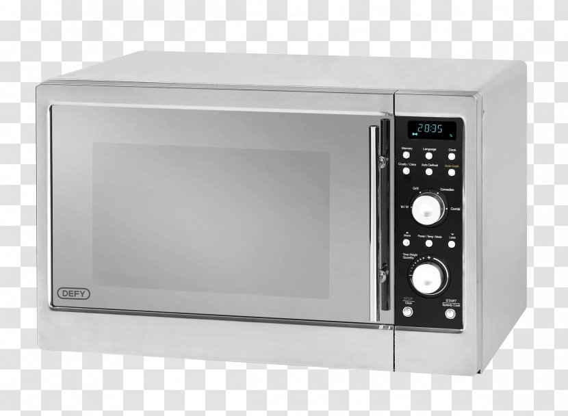 Microwave Ovens Convection Home Appliance Tray - Digital Clock Transparent PNG