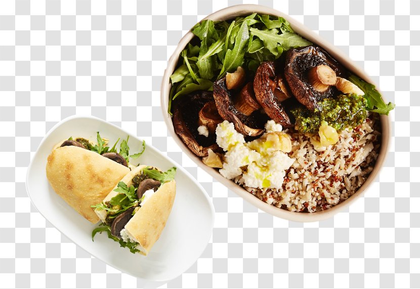 Vegetarian Cuisine Mediterranean Food EARL Canteen Recipe - Mushroom - Fried Hazelnut Transparent PNG
