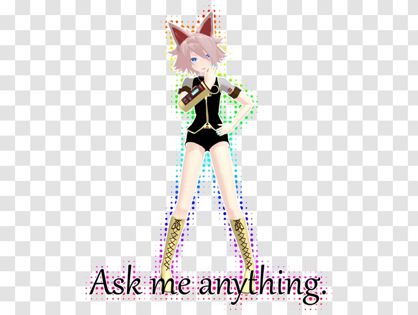 Costume Character Font - Clothing - Ask Anything Transparent PNG