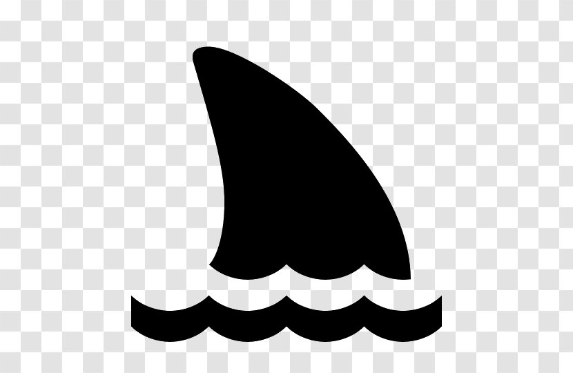 Shark Emoticon Clip Art - Silhouette Transparent PNG
