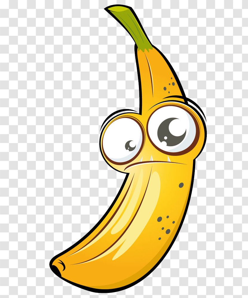 Cartoon Royalty-free Fruit Musa Xd7 Paradisiaca - Royaltyfree - Banana Transparent PNG