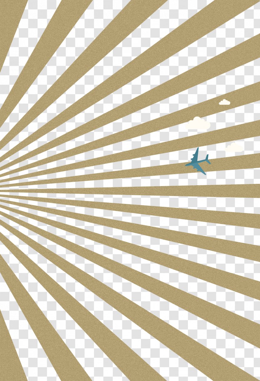 Ray Sunburst Stock Photography Pattern - Aircraft Clouds Transparent PNG