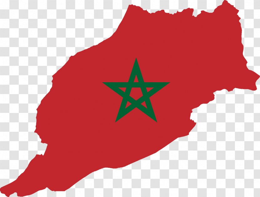 Flag Of Morocco French Protectorate In Wikipedia - National - Checkered Transparent PNG