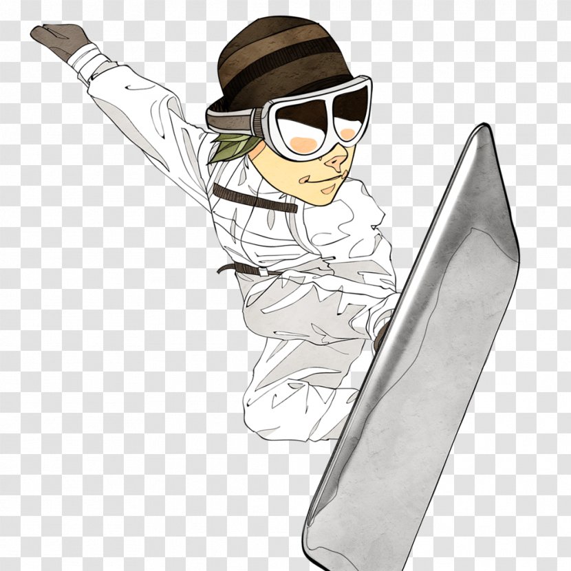 Cartoon Animation Skateboard - Cold Weapon - M Transparent PNG