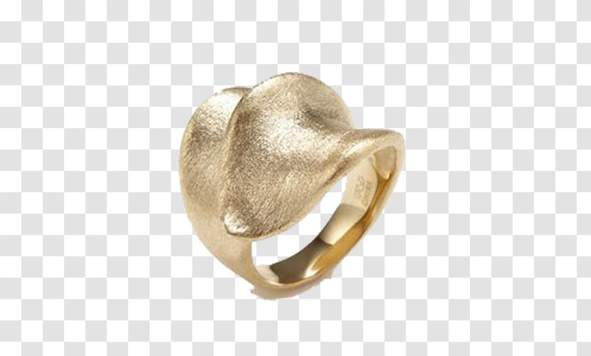 Ring Gold - Brushed Transparent PNG