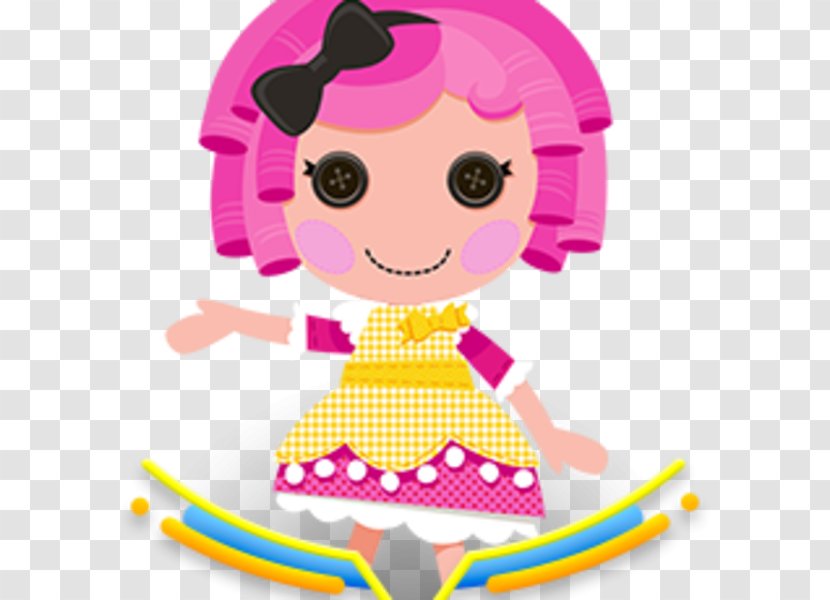 Lalaloopsy Paper Doll Rag Party - Pink Transparent PNG