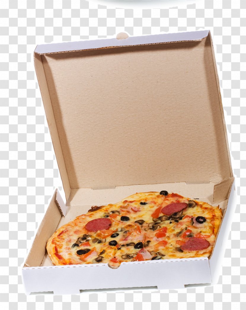 Pizzaria Bacon Delivery Ham - Box - Pizza Transparent PNG