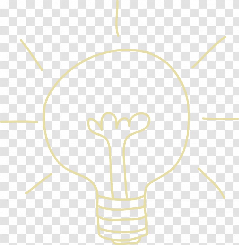 Area Rakieta Tenisowa Racket Pattern - Point - Yellow Line Light Bulb Transparent PNG