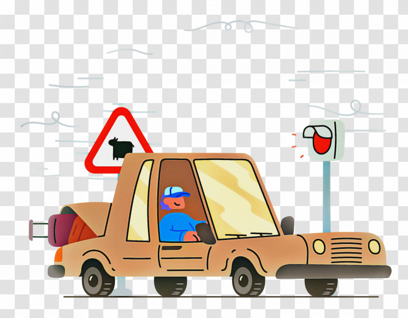 Driving Transparent PNG