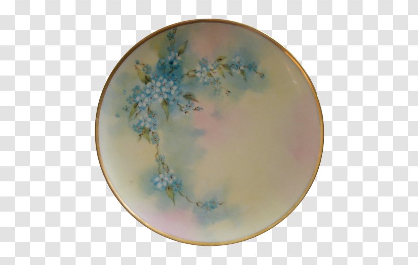 Porcelain - Platter - Hand Painted Decoration Transparent PNG