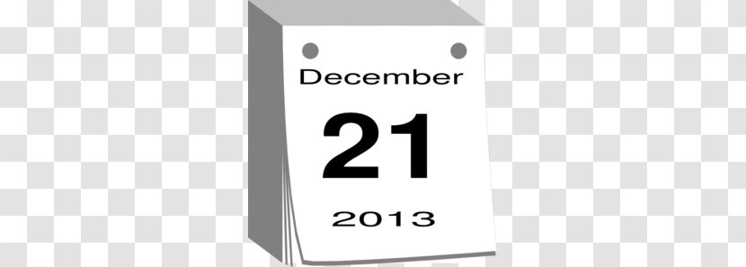 Calendar December Clip Art - Text - 9 Cliparts Transparent PNG
