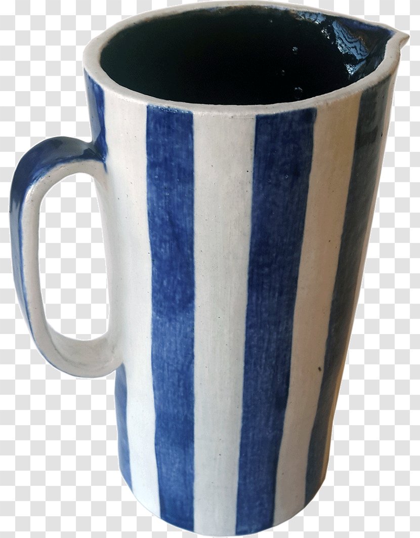 Coffee Cup Ceramic Pottery Mug Cobalt Blue Transparent PNG