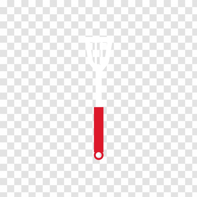 Download Icon - Symmetry - Red And White Barbecue Shovel Transparent PNG