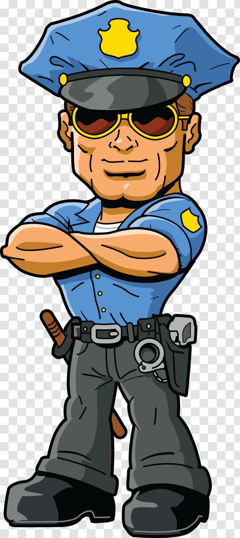 Police Officer Cartoon Clip Art - Drawing - Firefighter Transparent PNG