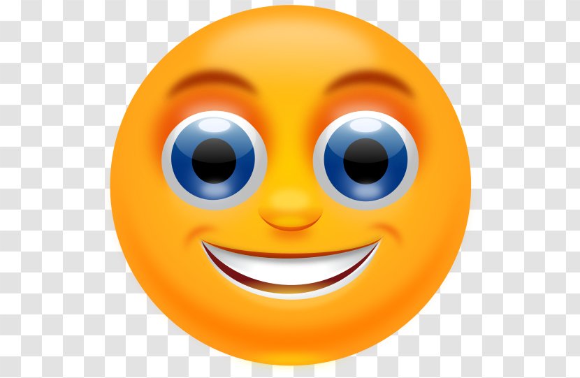 Smiley Emoticon - Orange Transparent PNG