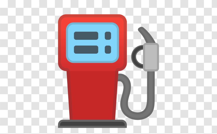 Car Gasoline Fuel Pump Filling Station - Emoji - Symbol Gadget Transparent PNG