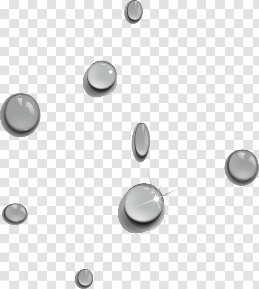 Drop - Designer - Water Droplets Material Picture Transparent PNG