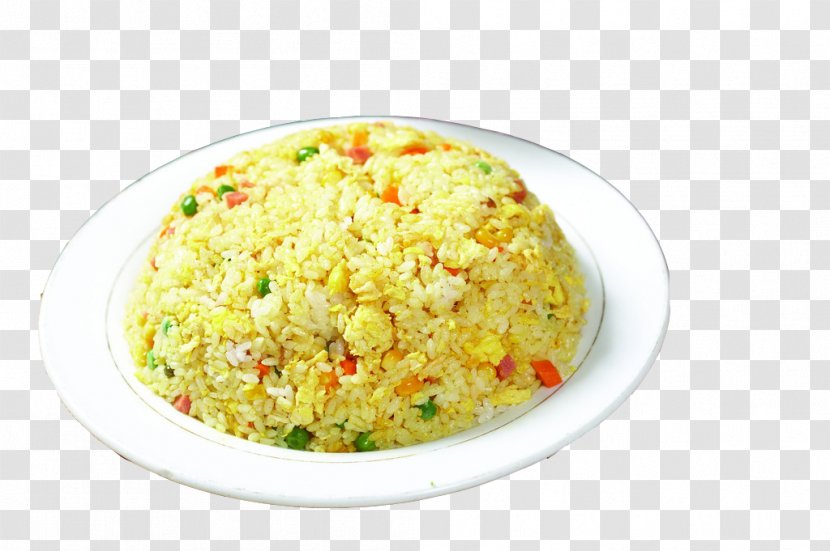 Yangzhou Fried Rice Pilaf Food - Saffron Transparent PNG