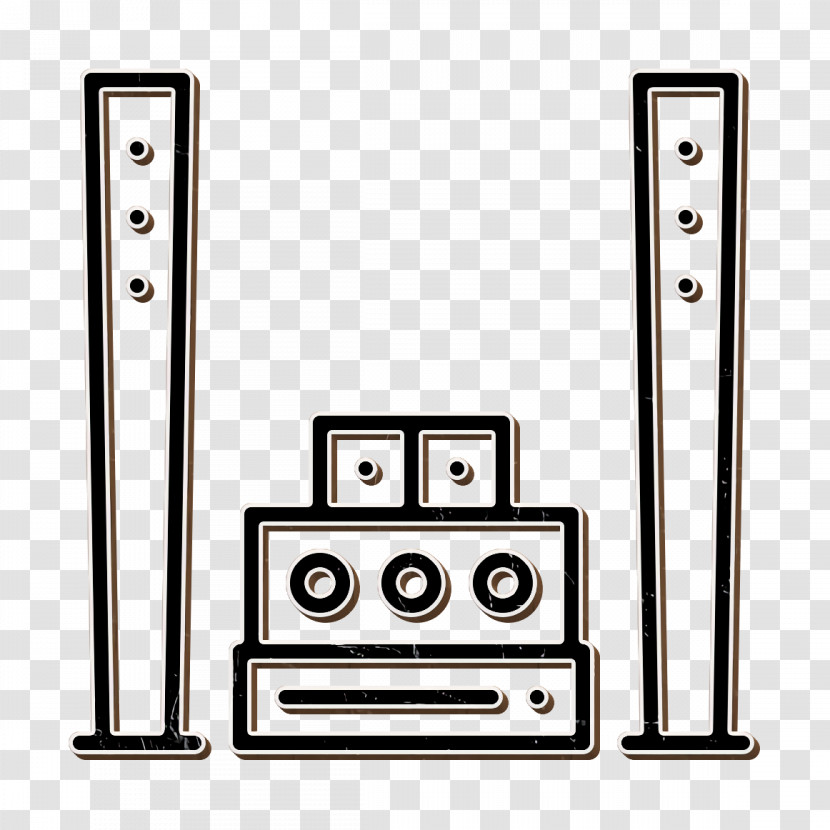 Household Appliances Icon Speaker Icon Home Cinema Icon Transparent PNG