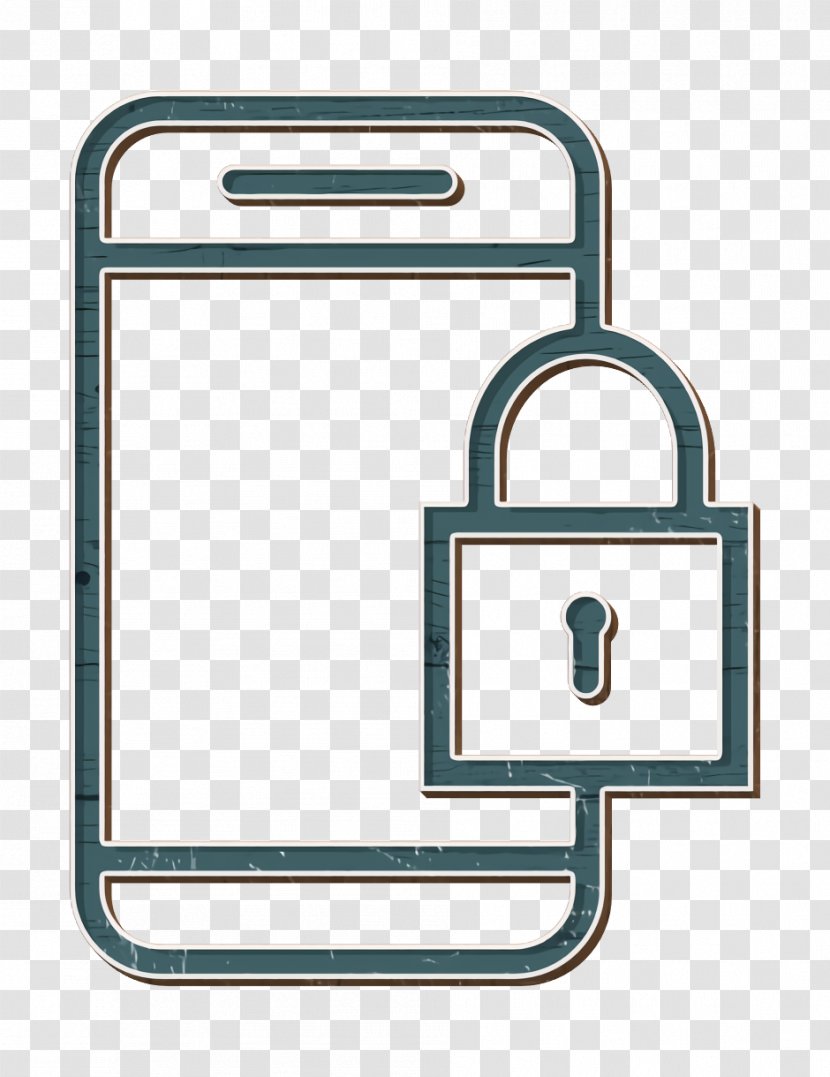 Lock Icon Mobile Online - Social Market - Hardware Accessory Web Page Transparent PNG