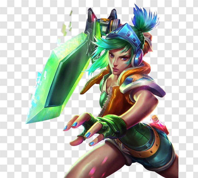 League Of Legends Riven Video Games Riot Dota 2 - Mythical Creature - Ninja Duy Transparent PNG