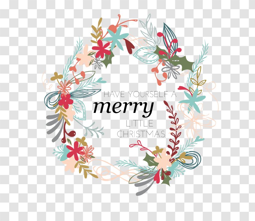 Christmas Decoration - Leaf - Ornament Flower Transparent PNG